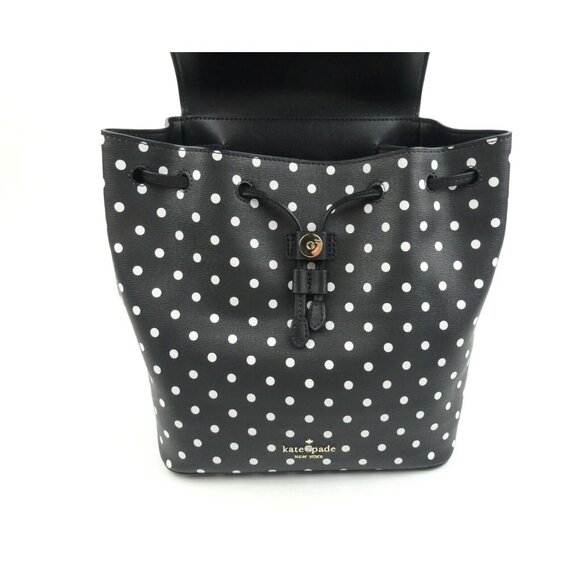 Kate Spade Disney X Minnie Black Multi Backpack NWT - Picture 7 of 11